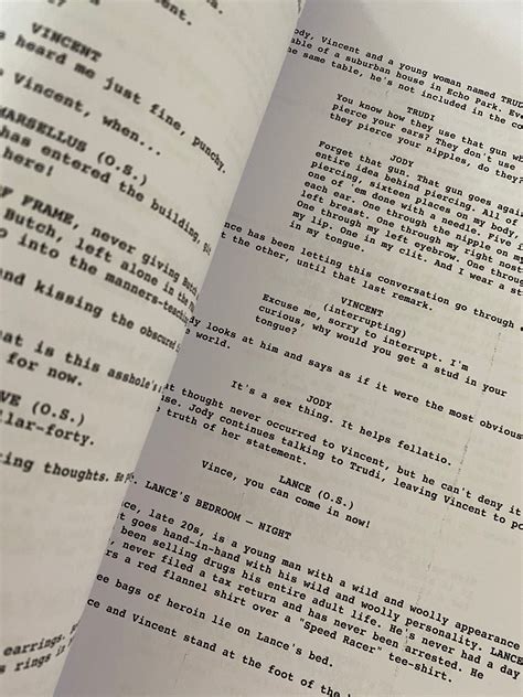 Pulp Fiction (1994) Movie Script .